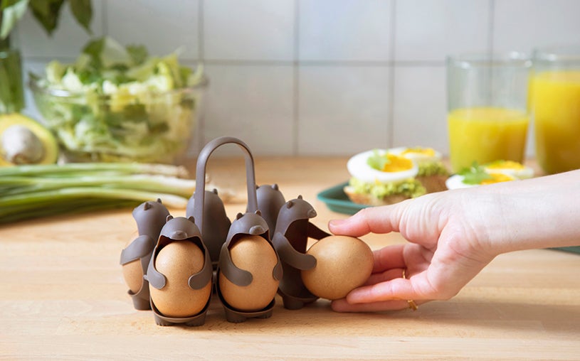 Egguins Egg Holder Cooker by Peleg Design