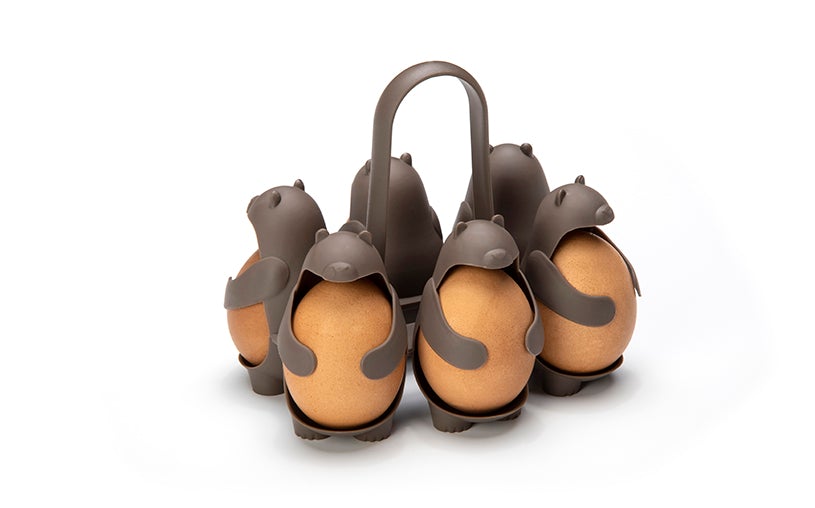 Egguins Egg Holder Cooker by Peleg Design