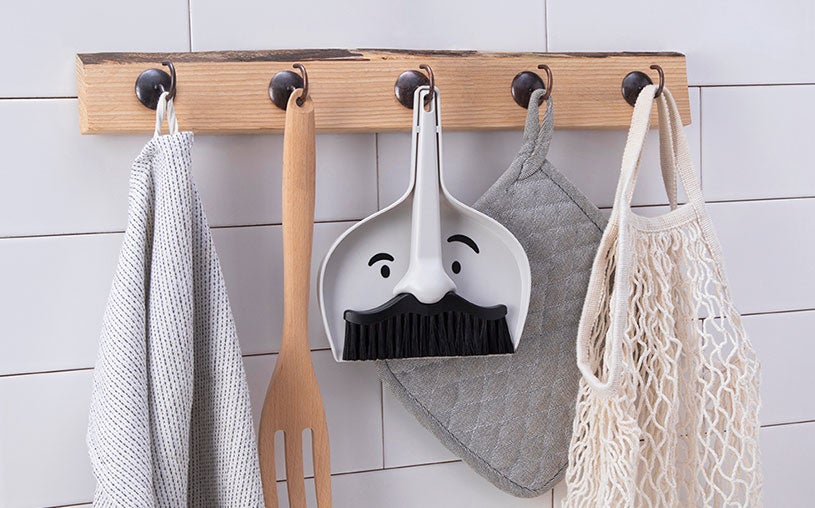 Dustache Dustpan & Brush Set